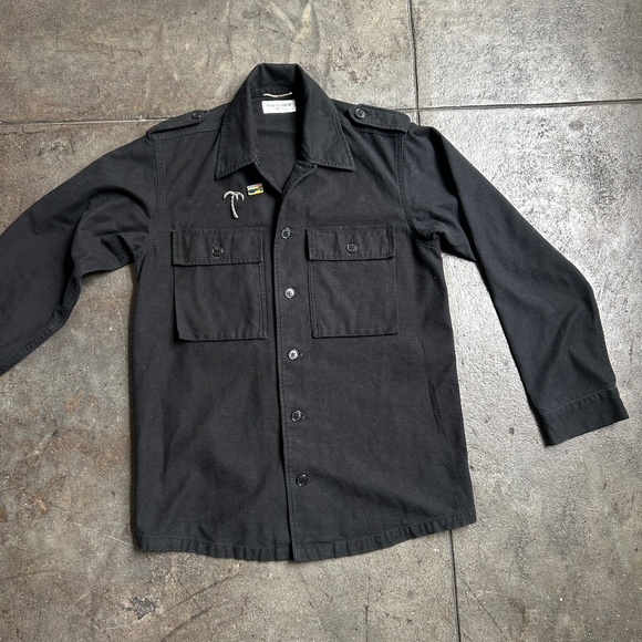 Hedi Slimane Era Military Jacket w/ Two Pins